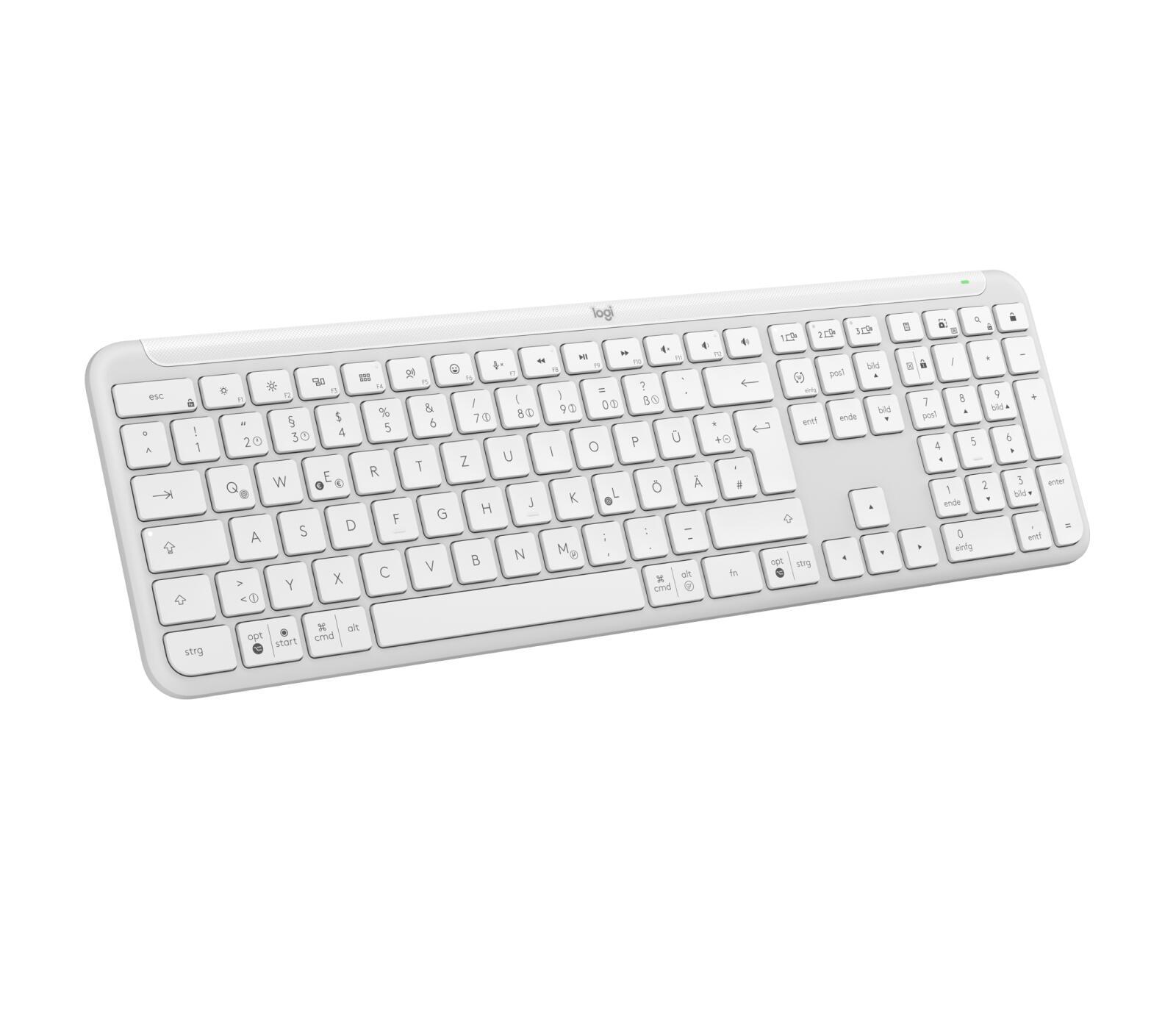 Logitech Tastatur K950 Signature Slim / 920-012452 Weiß