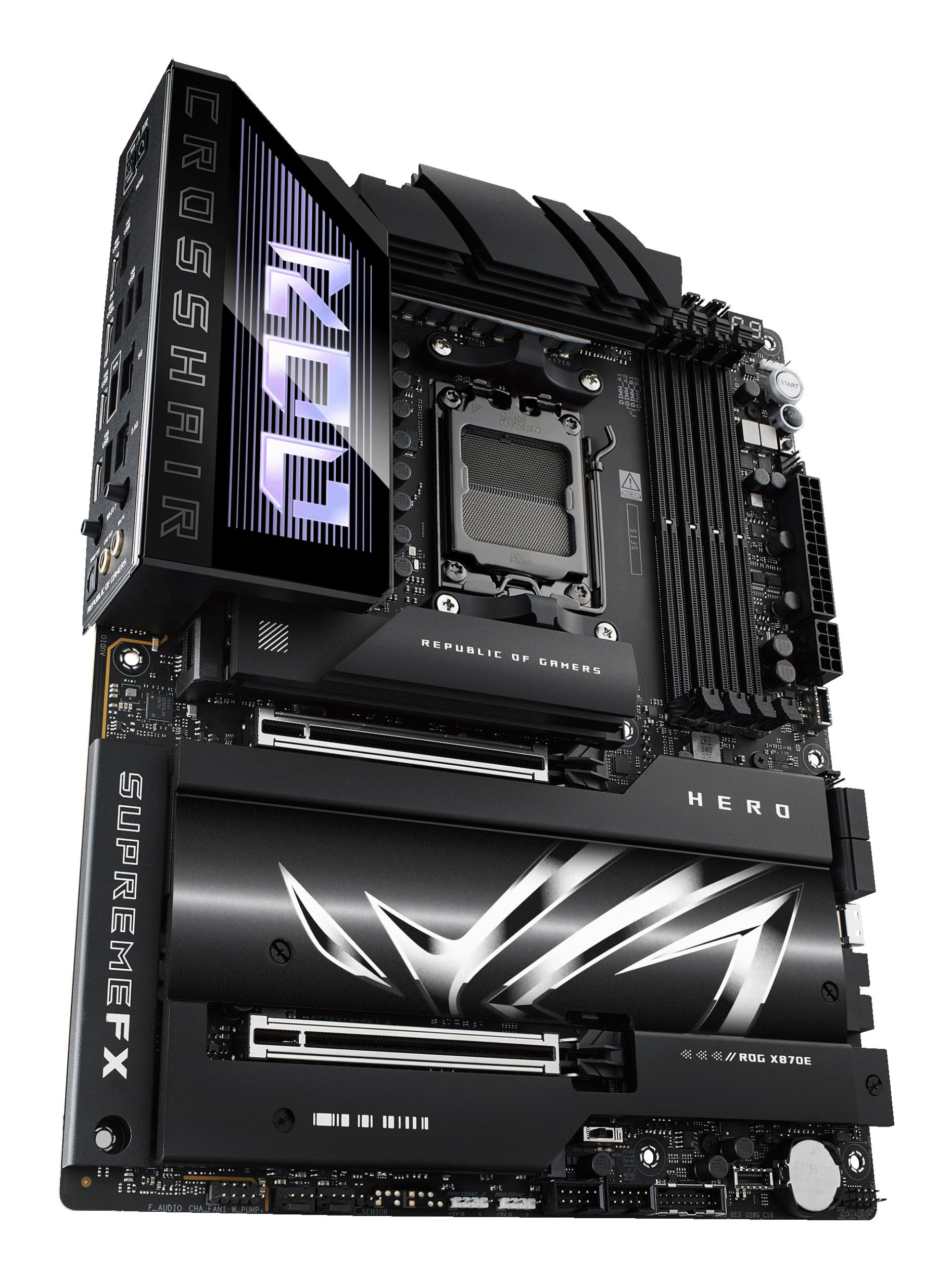 ASUS Carte mère ROG Crosshair X870E Hero / 90MB1IE0-M0EAY0 Noir