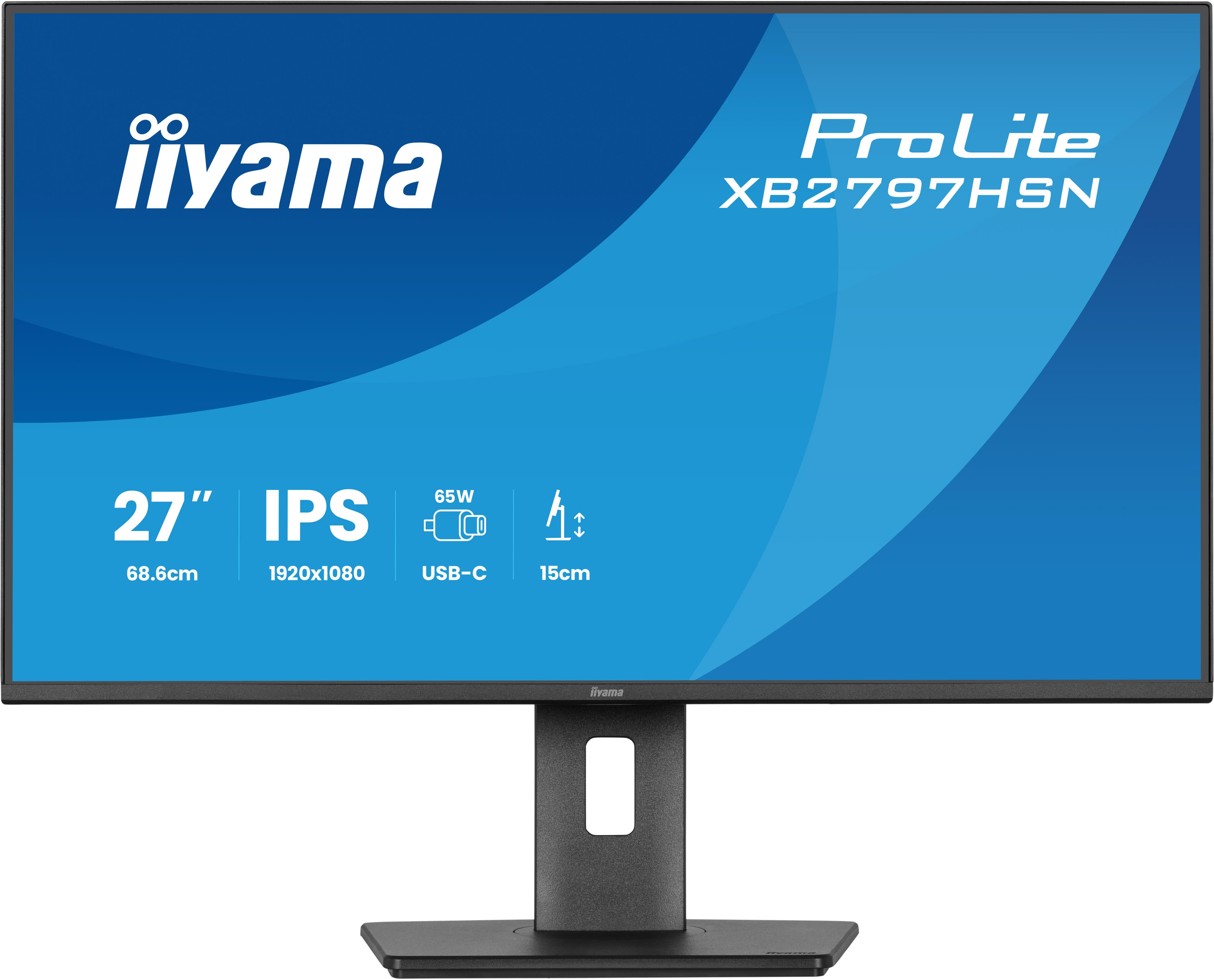 iiyama Monitor ProLite XB2797HSN / XB2797HSN-B1 Black 68.6 cm (27")