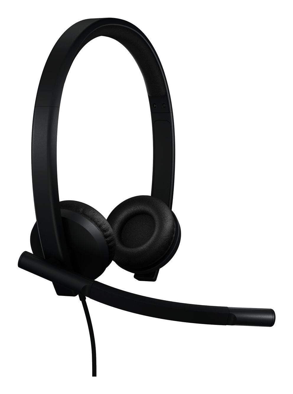 Logitech Headset H570e Stereo MS USB-C / 981-001431 Schwarz