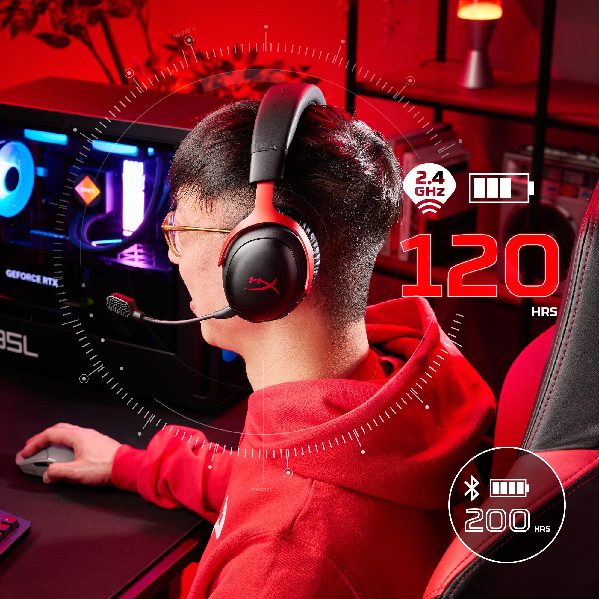 HyperX Cuffia Cloud III S Wireless / A59Z0AA Rosso Standard
