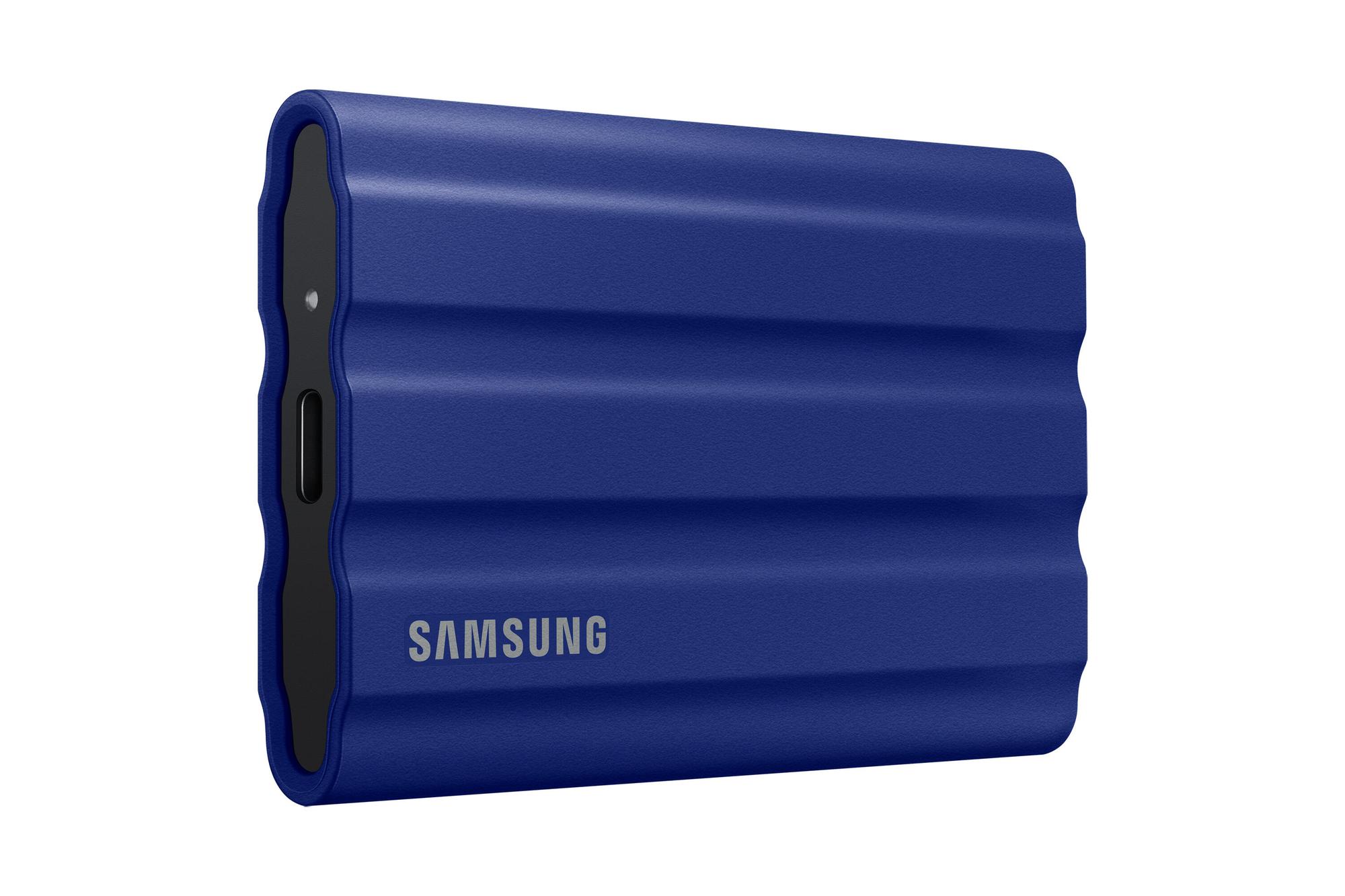 Samsung SSD esterno T7 Shield 2TB / MU-PE2T0R/EU Blu