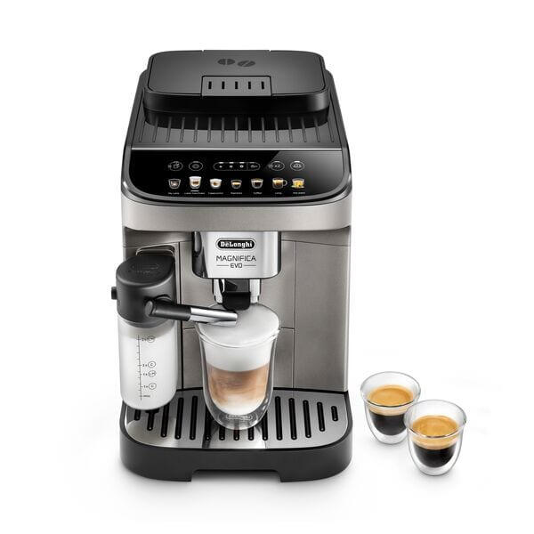 De’Longhi Machine à café automatique Magnifica Evo Milk / ECAM290.81.TB Noir, titane