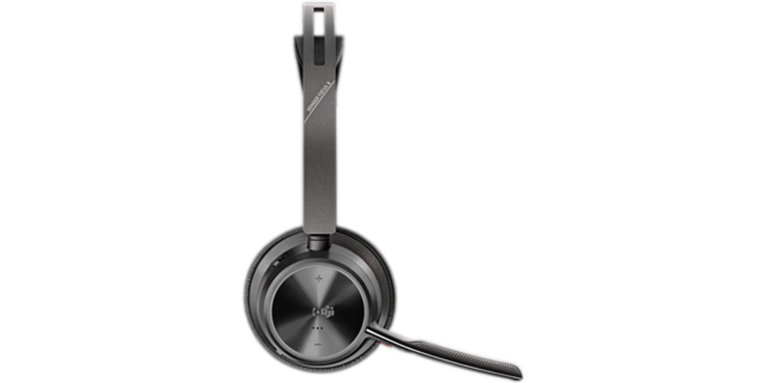 Plantronics/Poly Headset Voyager Focus 2 MS mit Ladestation / 9T9J6AA#AC3 Schwarz