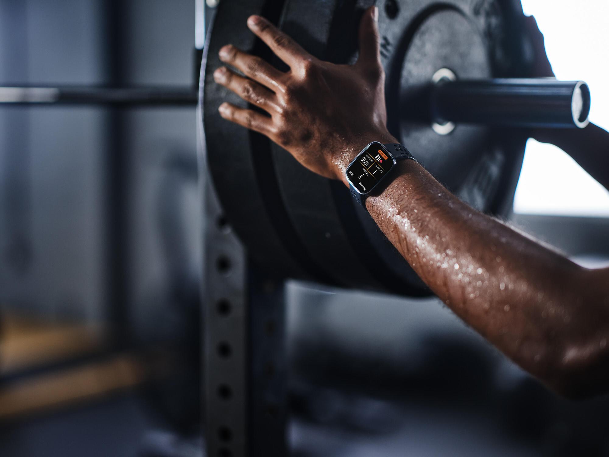 Amazfit Indossabile Bip 6 46mm / W2435EU1N Nero, argento 5 cm (1,97")