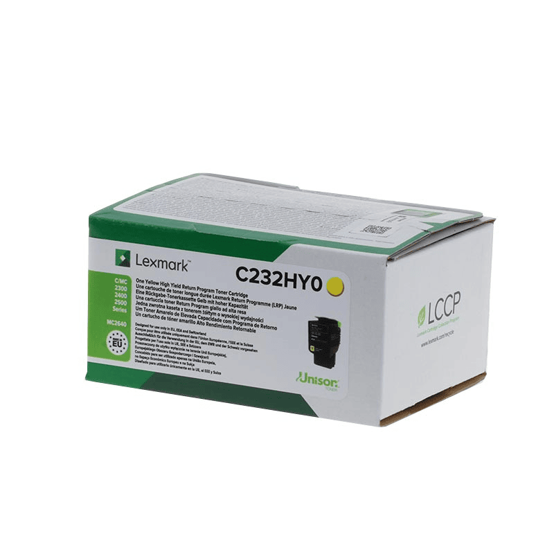 Lexmark Toner C232HY0 Jaune XL