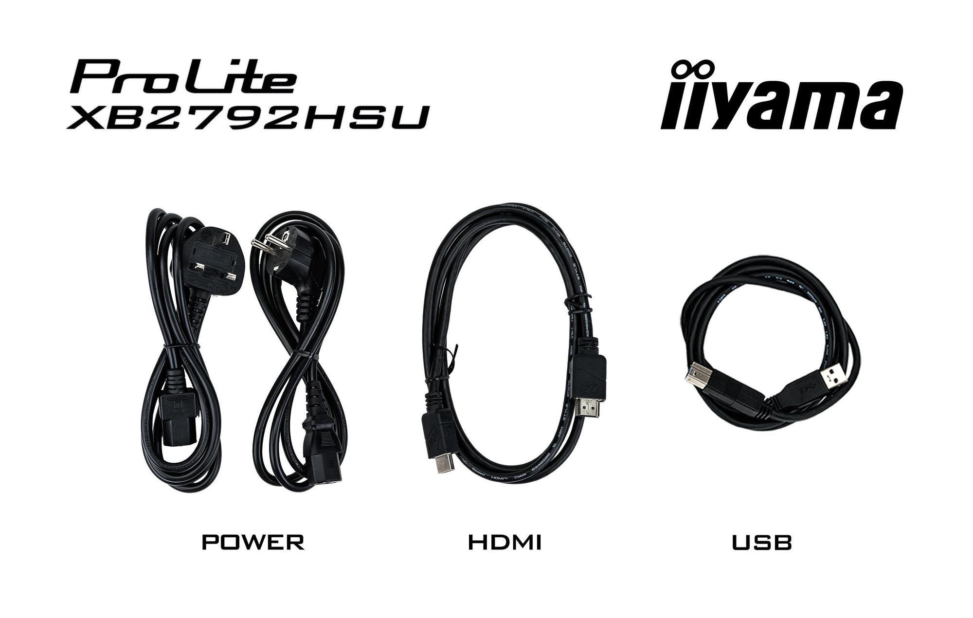 iiyama Monitor XB2792HSU-B1 / XB2792HSU-B1 Negro Standard 68,6 cm (27")