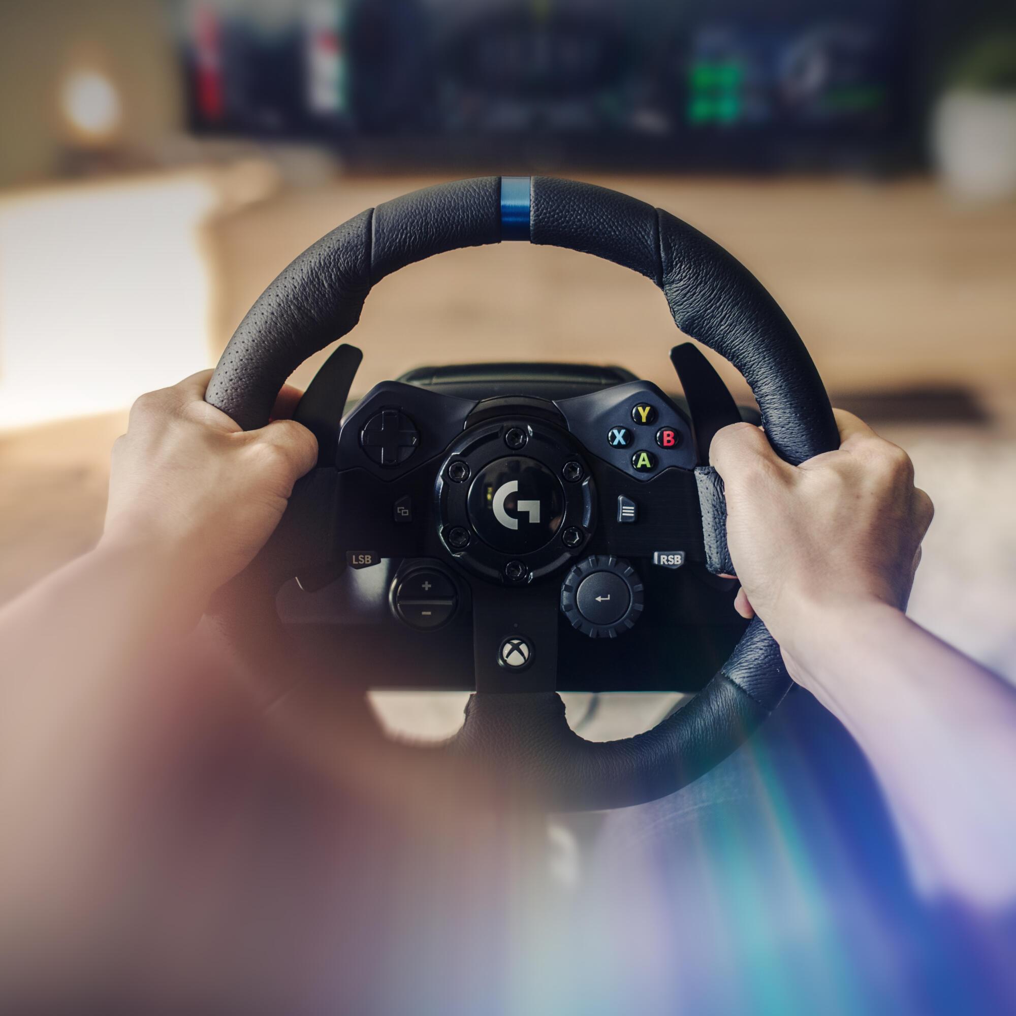 Logitech Controller G923 Wheel und Pedals XBox/PC / 941-000158 Schwarz