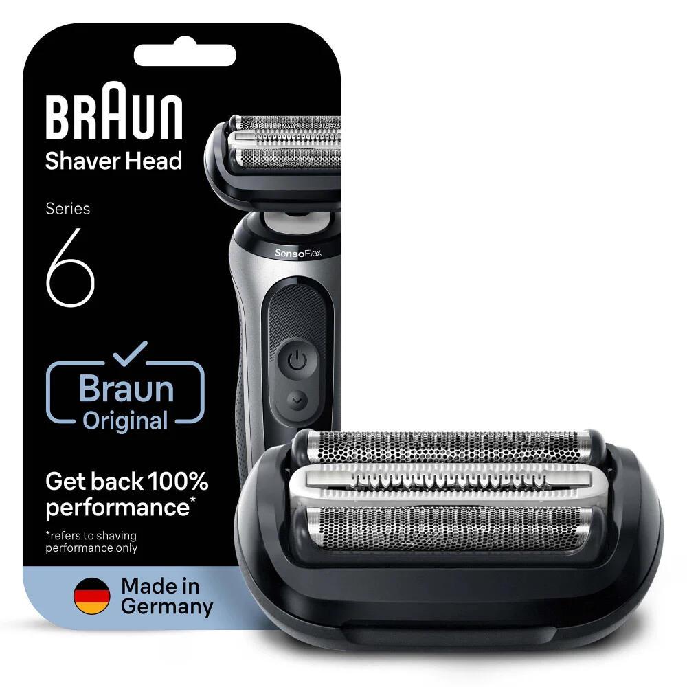 Braun Lame de rasoir Kombipack 64B / 53211 Noir, acier inoxydable Standard
