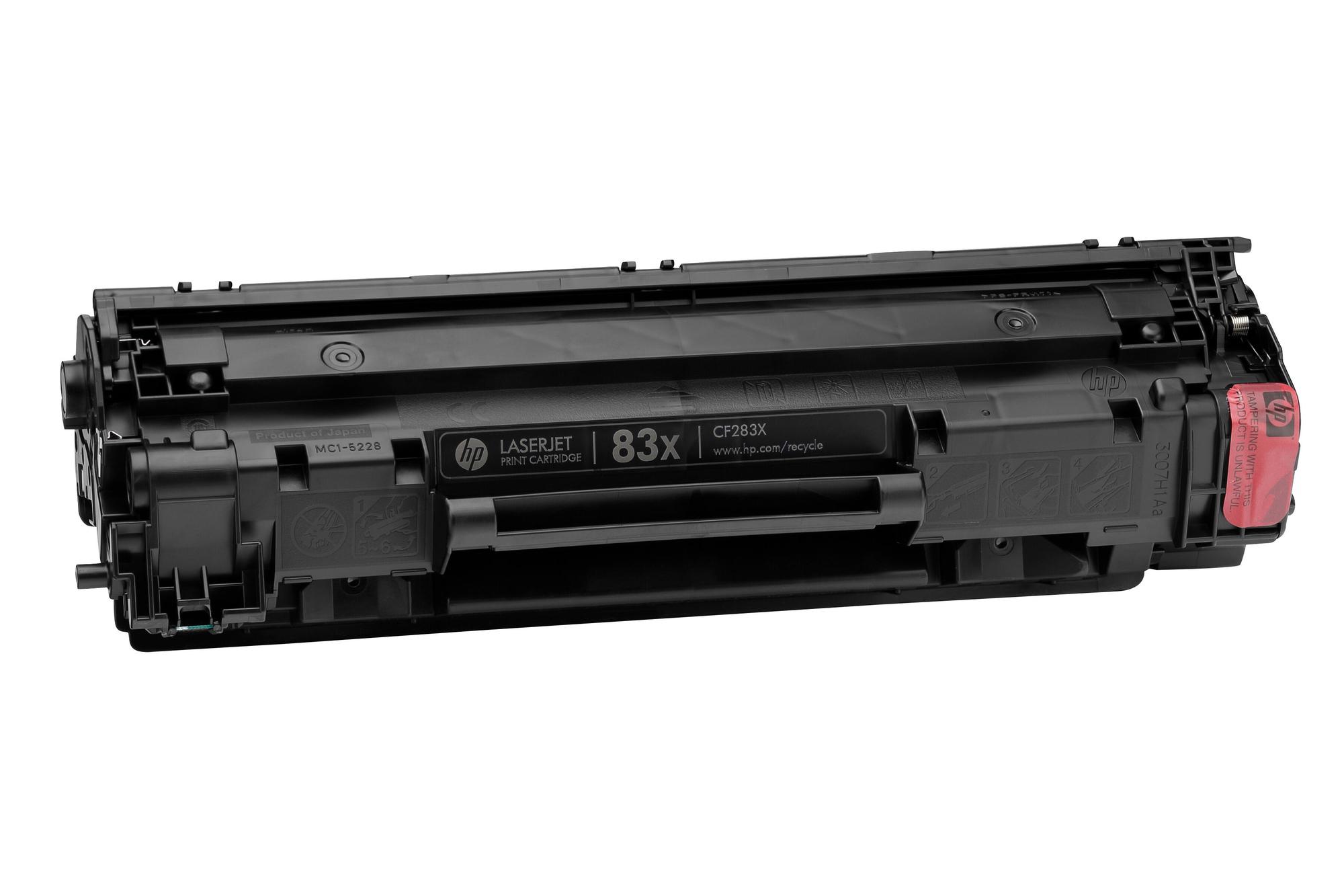 HP Toner 83X / CF283X Nero