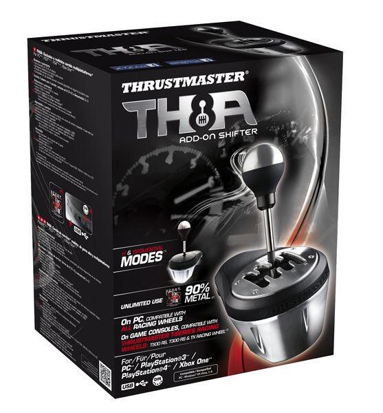 Thrustmaster Contrôleur TH8A Add-On Shifter / 4060059 Noir, métallique