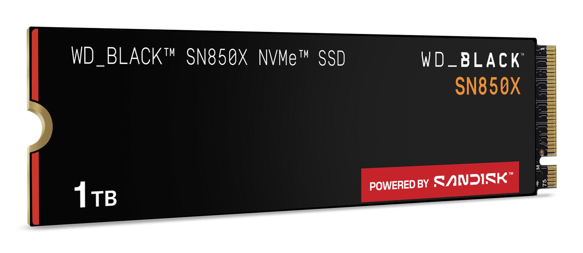 Western Digital SSD M.2 WD Black SN850X / WDS100T2X0E-00BCA0 Multicolore