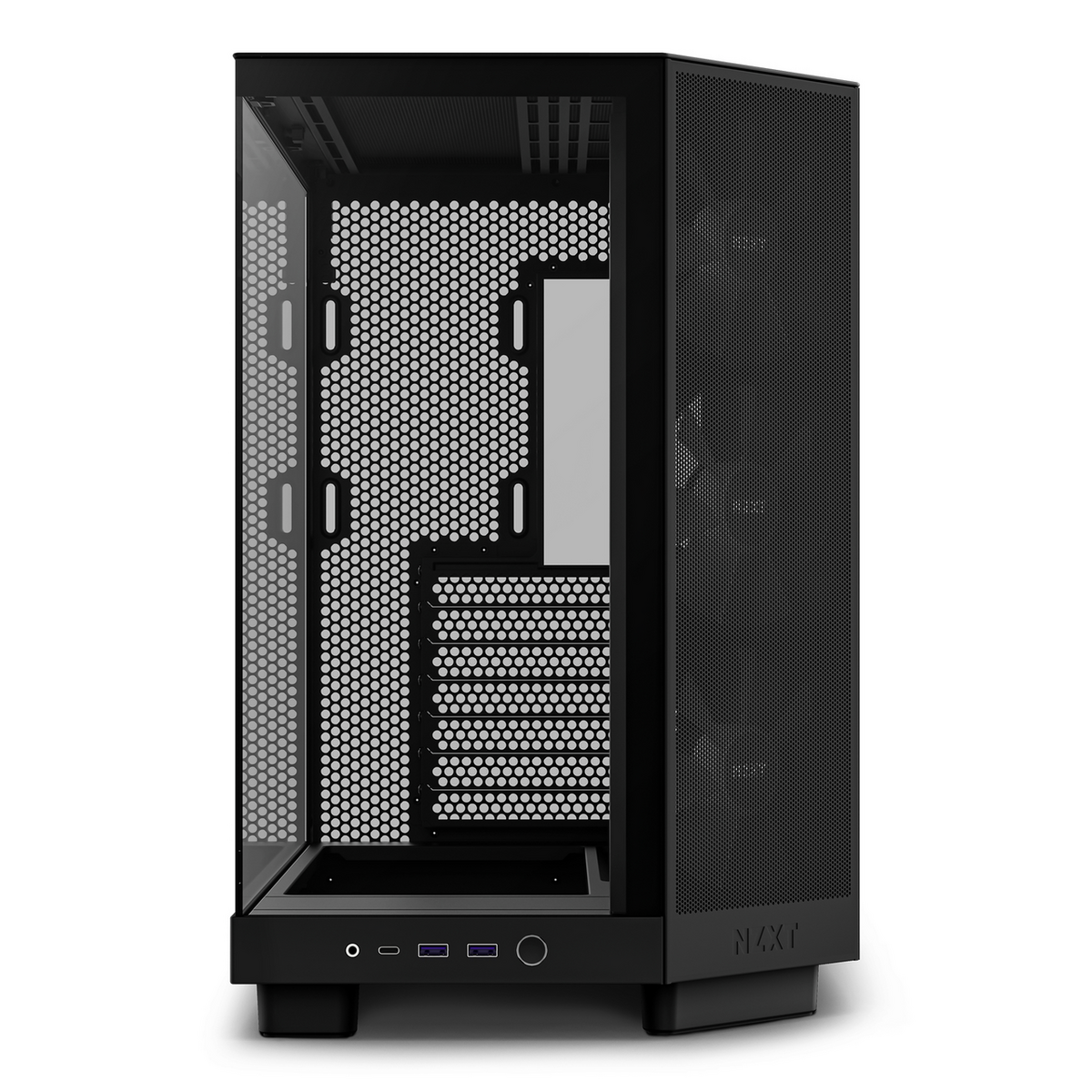 NZXT Carcasa de PC H6 Flow / CC-H61FB-R1 Negro
