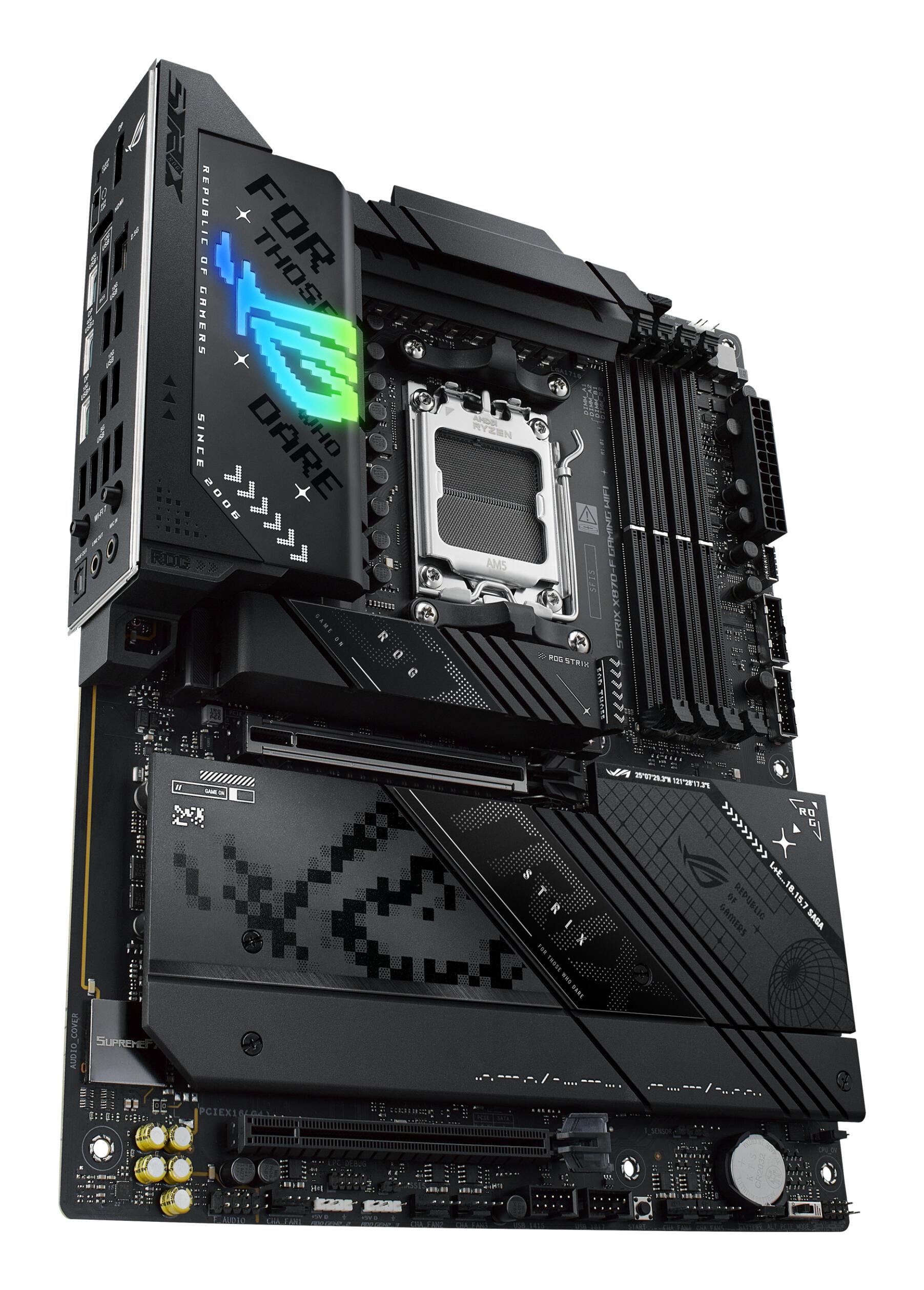 ASUS Mainboard ROG Strix X870-F Gaming WiFi / 90MB1IV0-M0EAY0 Black