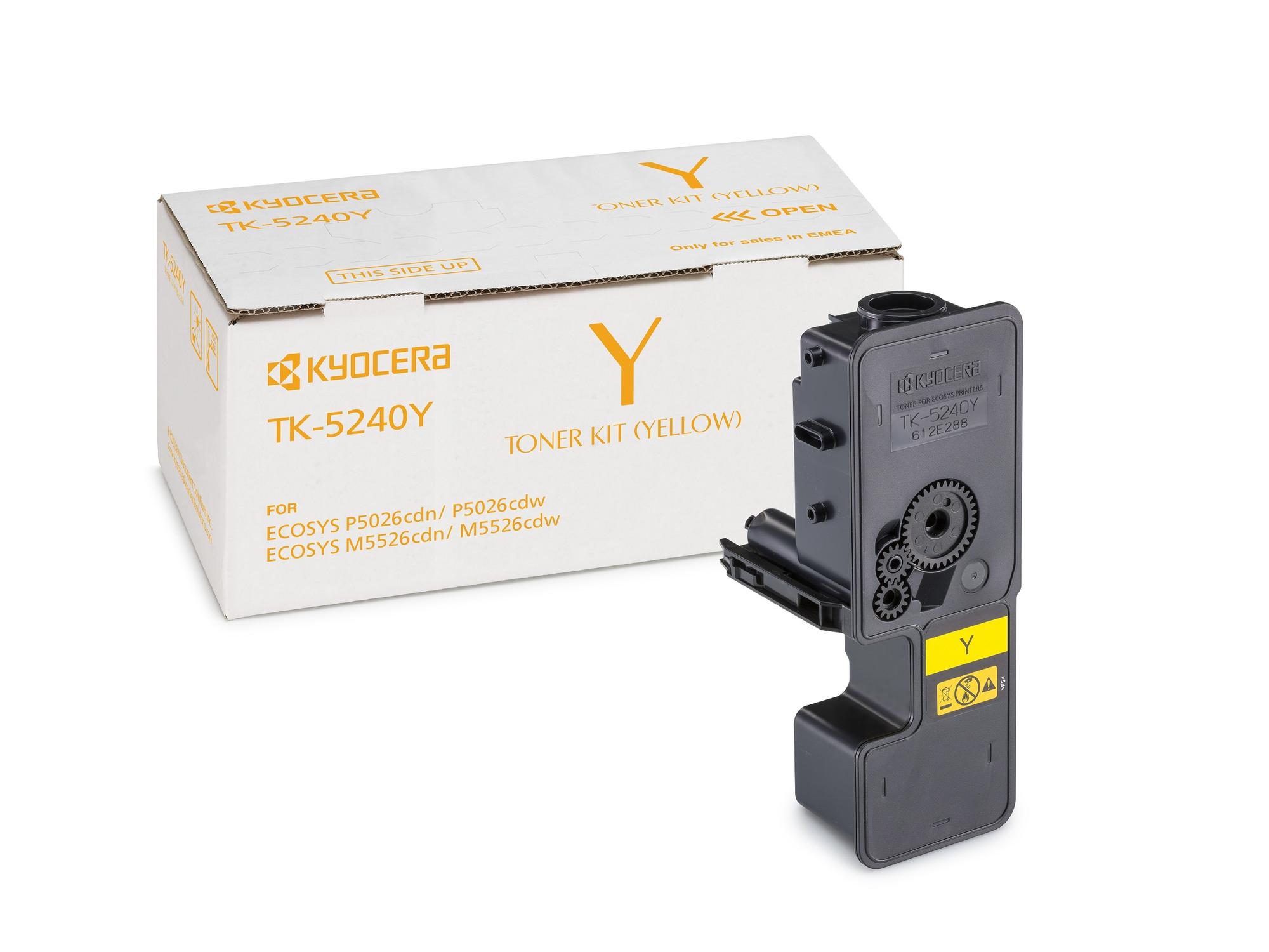KYOCERA Tóner TK-5240Y / 1T02R7ANL0 Amarillo Standard