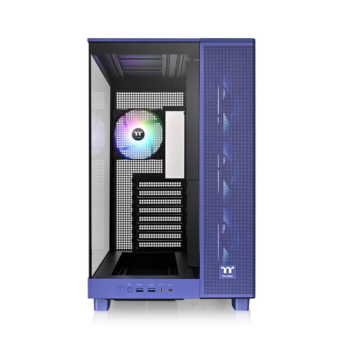 Thermaltake Carcasa de PC View 380 XL TG ARGB Future Dusk / CA-11E-00MNWN-00 Azul