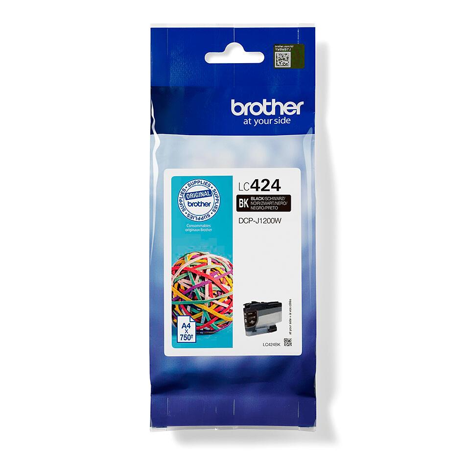 Brother Encre LC-424BK / LC424BK Noir Standard