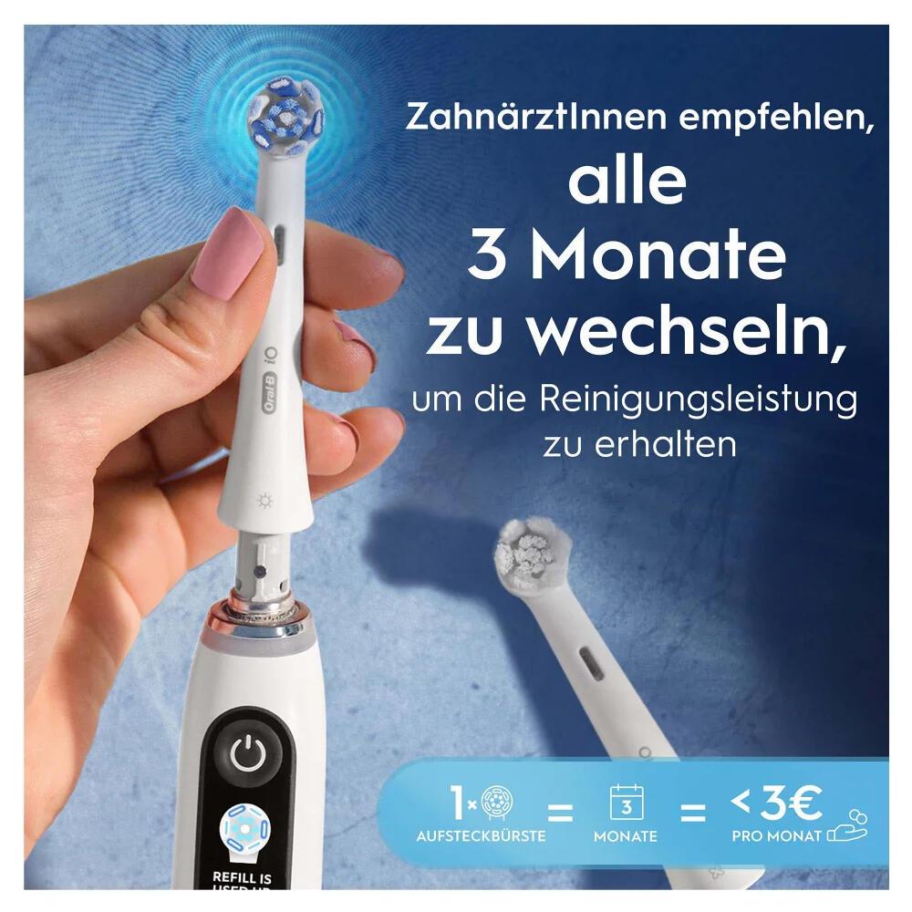 Oral-B Spazzolino da denti collegabile iO Ultimative Reinigung / 8700216373333 Bianco Doppelpack