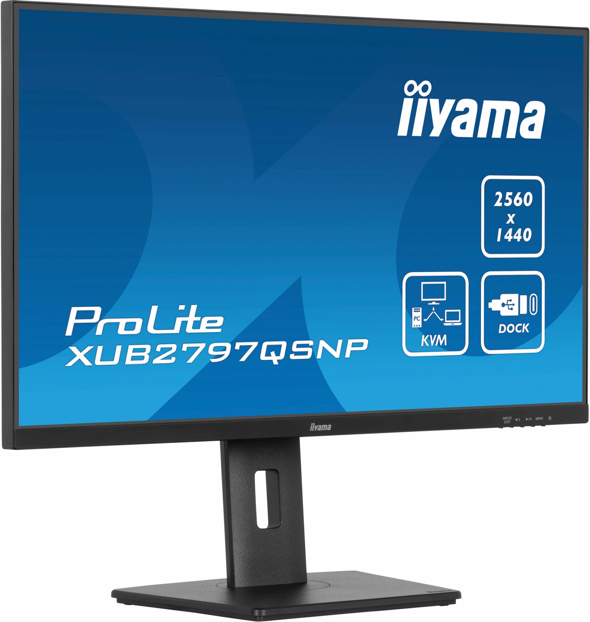 iiyama Monitor XUB2797QSNP-B1 / XUB2797QSNP-B1 Negro 68,6 cm (27")