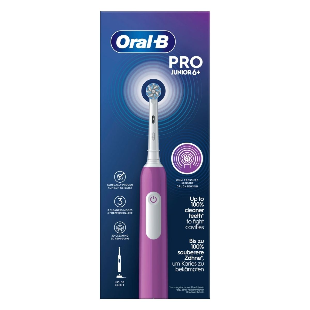 Oral-B Cepillo de dientes  Junior Base / 742891 Púrpura
