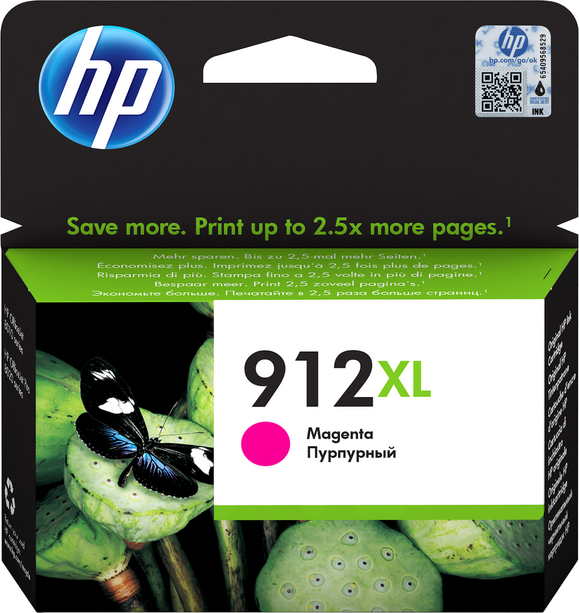 HP Ink 912XL / 3YL82AE Magenta XL
