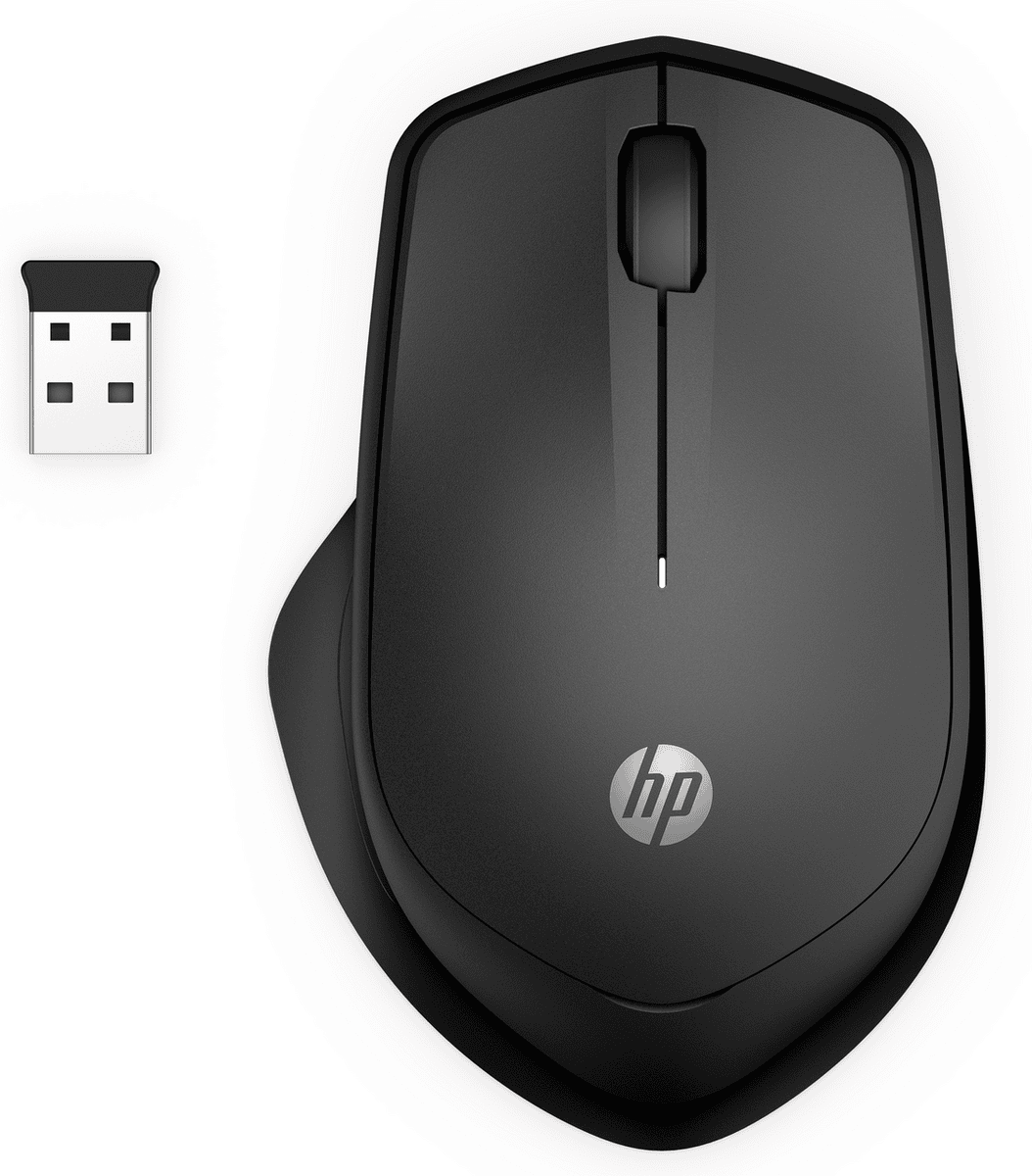 HP Maus Silent 280M / 19U64AA#ABB Schwarz