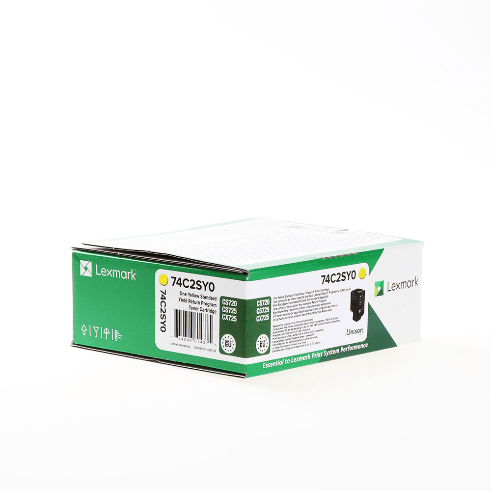 Lexmark Toner 74C2SY0 Gelb XL