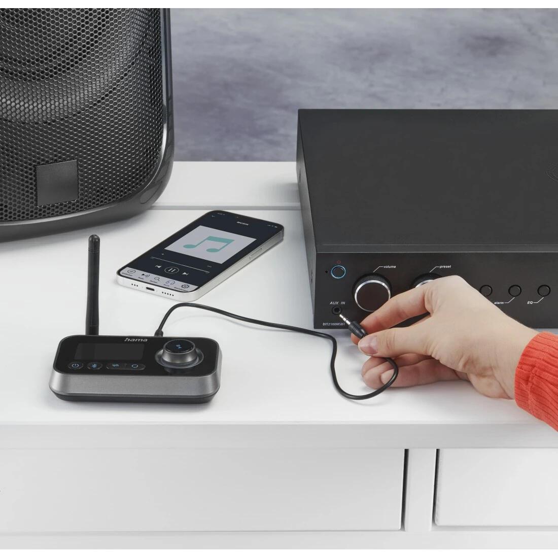 Hama Adaptateur Bluetooth Link.it duo / 00205322 Noir