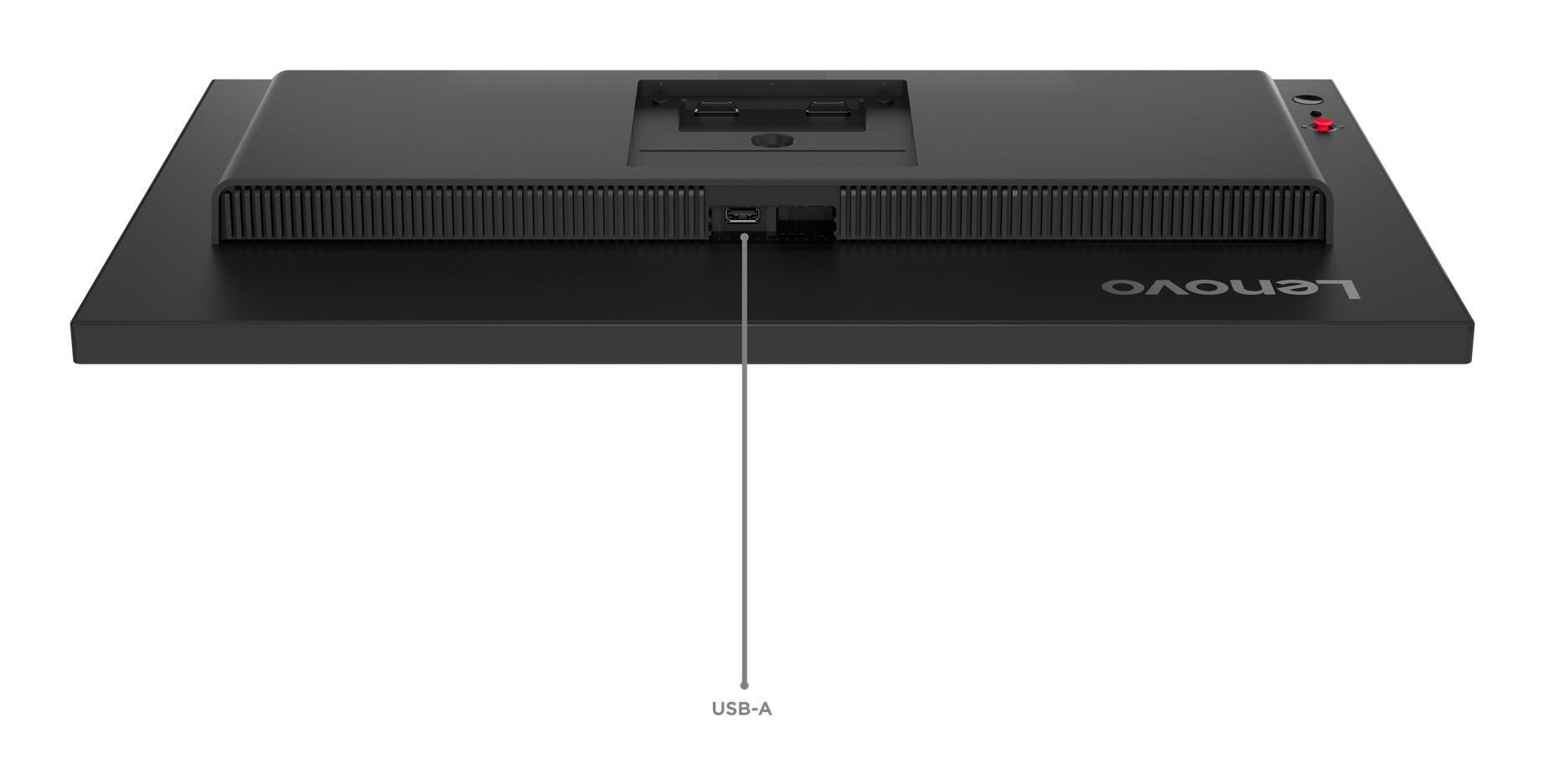 Lenovo Monitor ThinkVision T24D-40 / 64B9GAT1EU Negro 60,5 cm (23,8")
