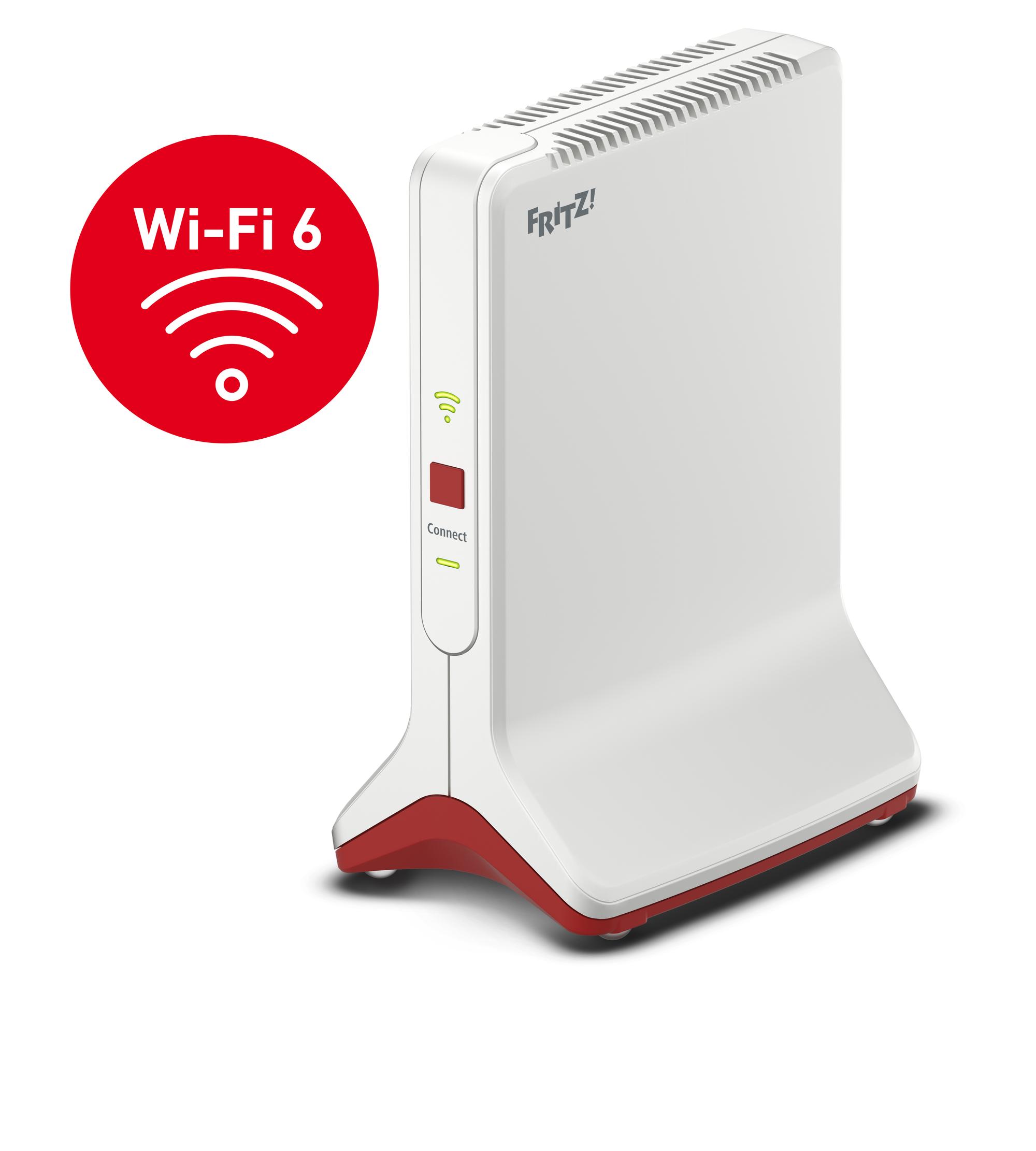 Fritz! Repeater 6000 / 20002908 Rot, Weiß
