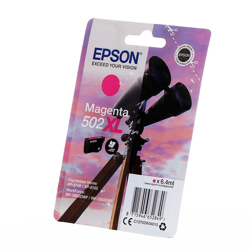 Epson Ink 502XL / C13T02W34010 Magenta Epson Ink 502XL / C13T02W34010 Magenta
