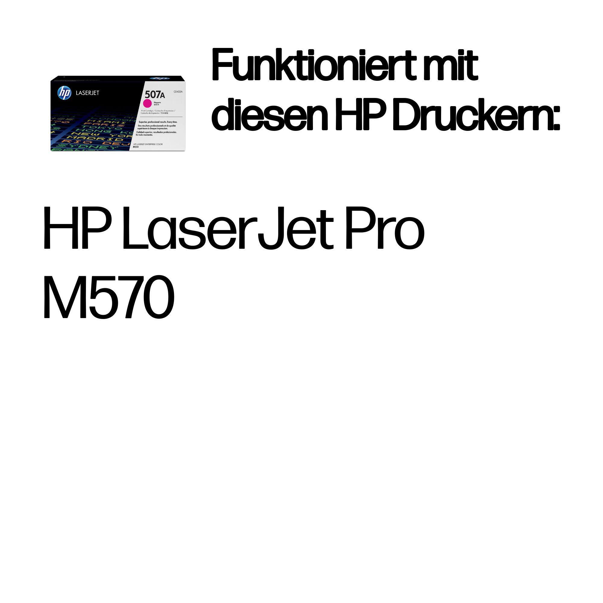 HP Toner 507A / CE403A Magenta Standard