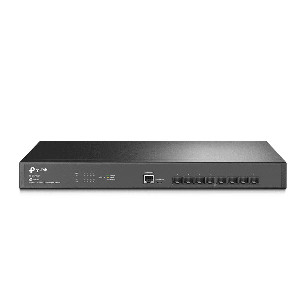 TP-LINK Switch SX3008F / TL-SX3008F Schwarz